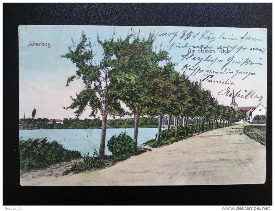 CP Carte Postale Postkarte Juterbog Am Blanken Teich (5) - Jueterbog