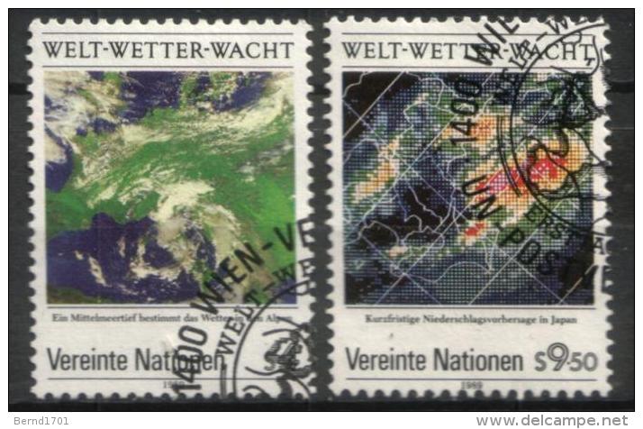 UN Wien - Mi-Nr 92/93 Gestempelt / Used (n530) - Used Stamps