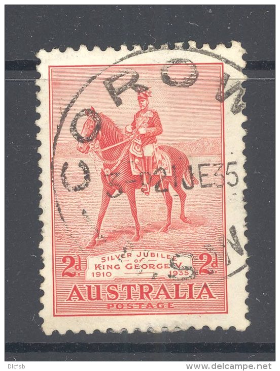 NEW SOUTH WALES, Postmark &acute;COROWA&acute; On George V Stamp - Oblitérés