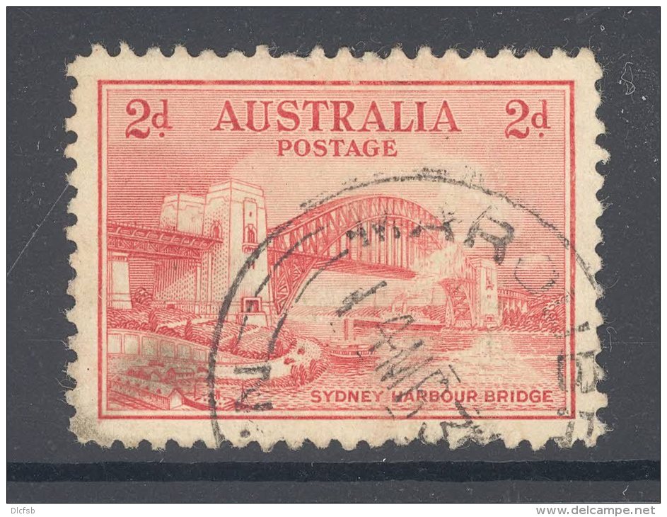 NEW SOUTH WALES, Postmark &acute;MAROUBRA&acute; On George V Stamp OILY SPOT - Usati