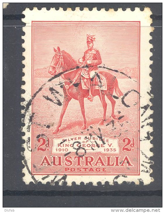 NEW SOUTH WALES, Postmark &acute;WEST WYALONG&acute; On George V Stamp - Oblitérés