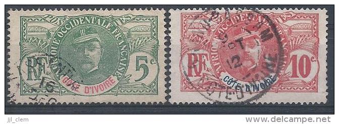 Cote D'Ivoire N° 24-25  Obl. - Used Stamps