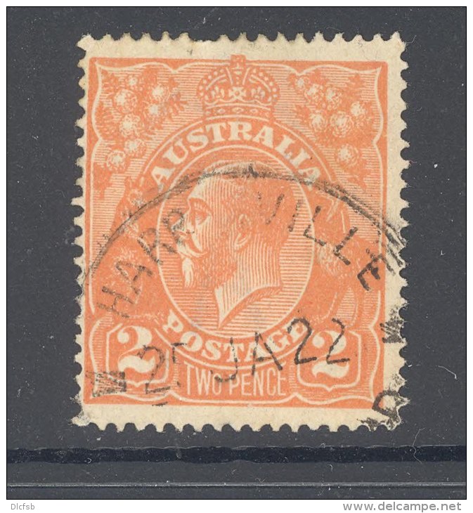 QUEENSLAND, Postmark &acute;HARRISVILLE&acute; On George V Stamp - Used Stamps