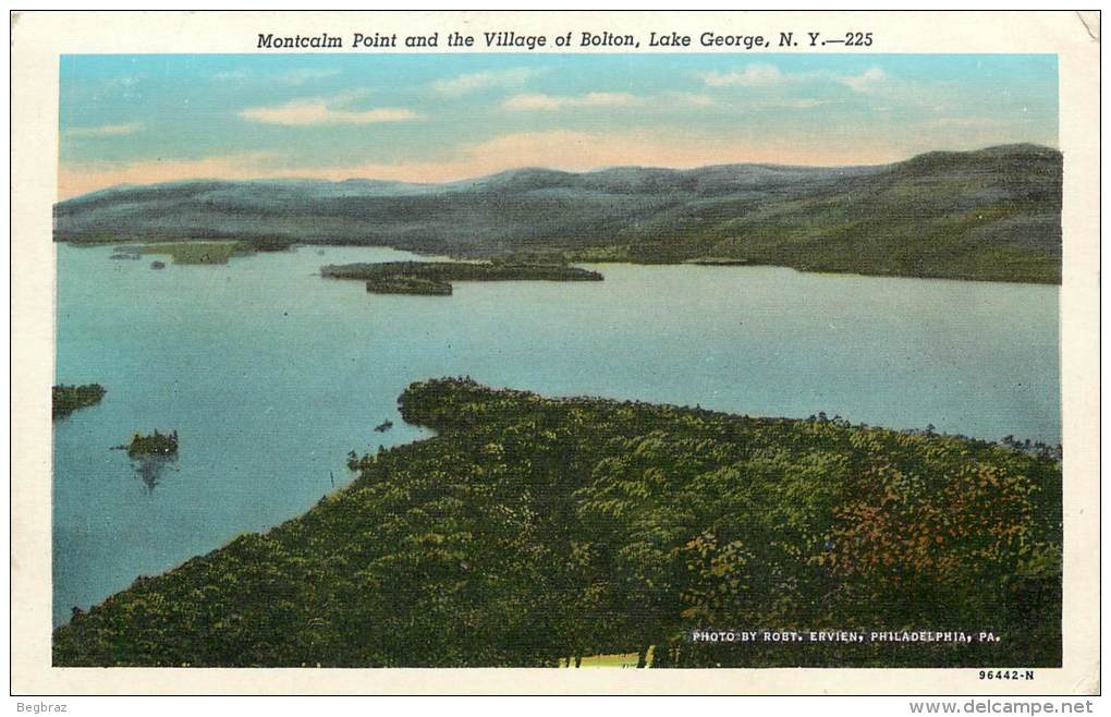 LAKE GEORGE       MONTCALM POINT - Altri & Non Classificati