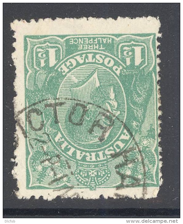 SOUTH AUSTRALIA, Postmark ""VICTOR HARBOR"" On George V Stamp - Oblitérés