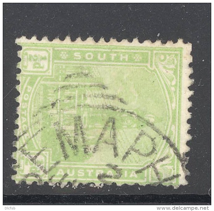 SOUTH AUSTRALIA, Squared Circle Postmark ""SEMAPHORE"" On QVictoria Stamp - Gebraucht