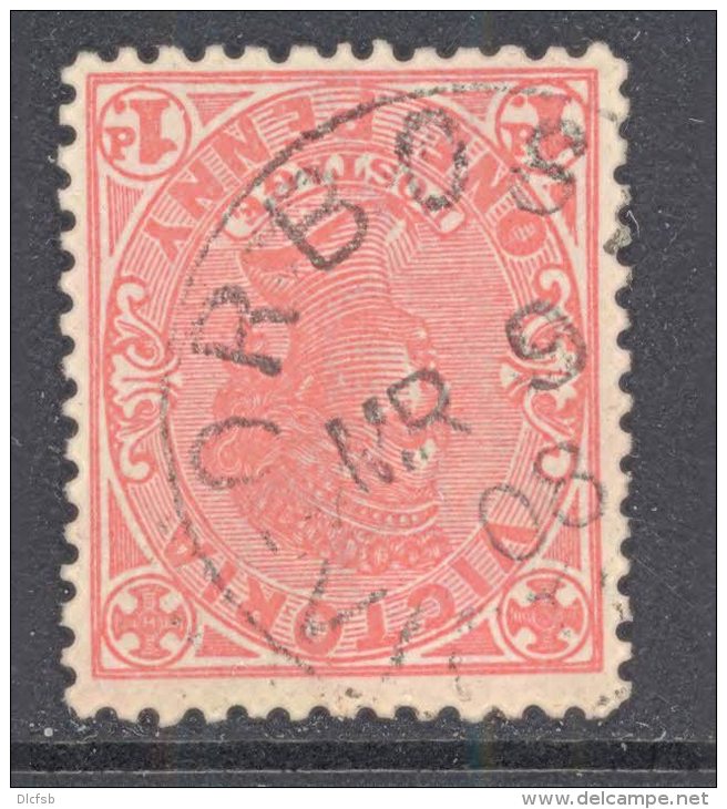 VICTORIA, 1900s 1D With Postmark ""ORBOST"" - Oblitérés