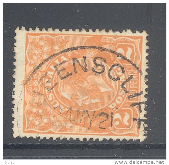 VICTORIA, Postmark &acute;QUEENSCLIFF&acute; On George V Stamp - Oblitérés