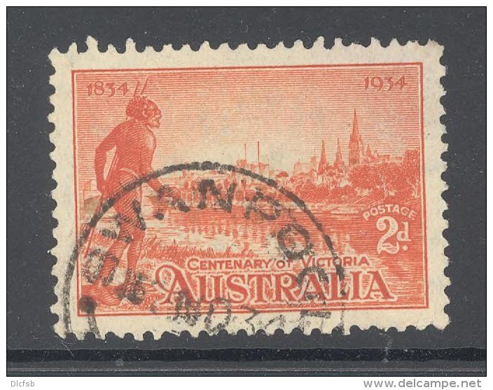 VICTORIA, Postmark &acute;SWANPOOL&acute; On George V Stamp - Oblitérés
