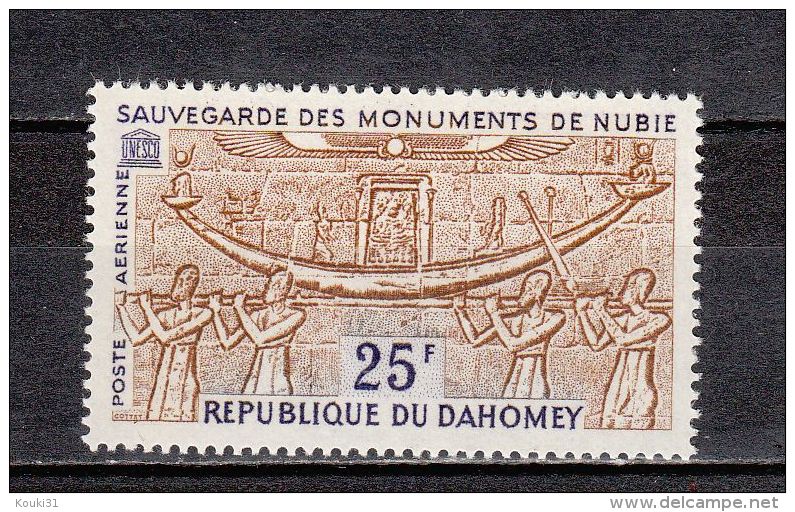 Dahomey YT PA 28 ** : Monuments De Nubie - 1964 - Egyptologie