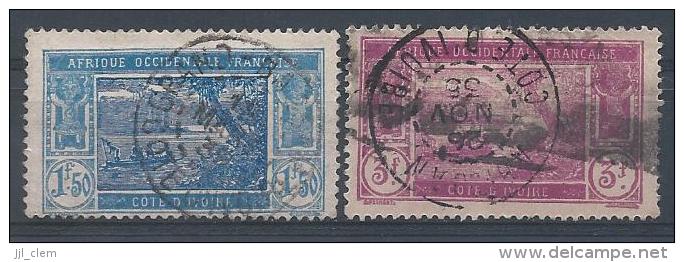 Cote D'Ivoire N° 82-83  Obl. - Used Stamps