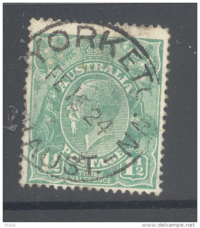 SOUTH AUSTRALIA, Postmark 'YORKETOWN' On George V Stamp - Used Stamps