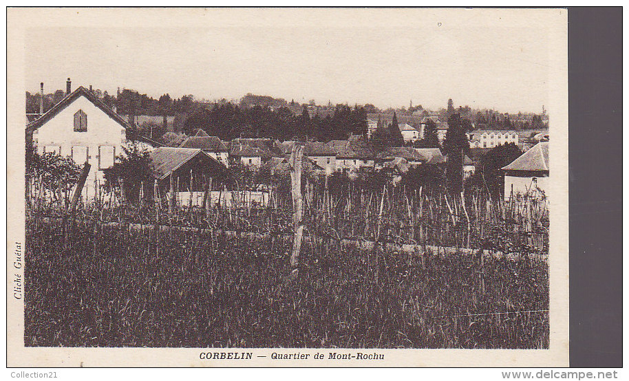 CORBELIN ....  QUARTIER DE ONT ROCHU - Autres & Non Classés