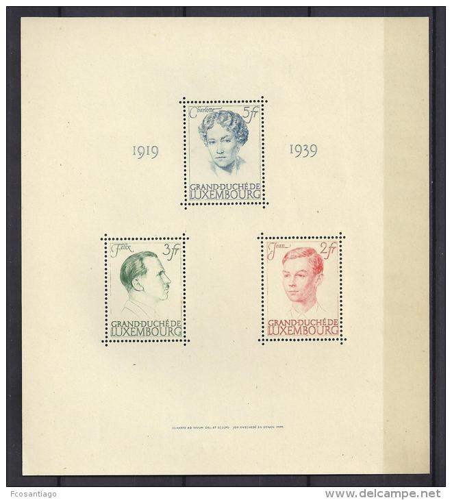 LUXEMBURGO 1939 - Yvert #H3 - MNH ** - 1926-39 Charlotte De Perfíl Derecho