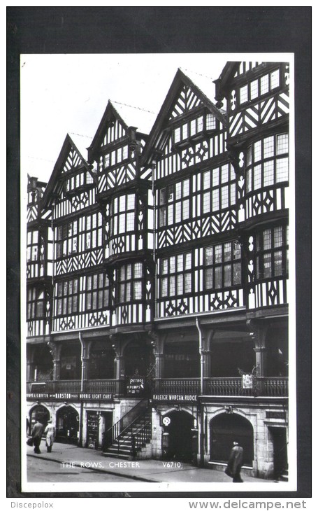 F708 The Rows, Chester ( England, Uk ) Datata 1963, Not Used - Ed. Ha. Naron - Old Mini Card - Chester
