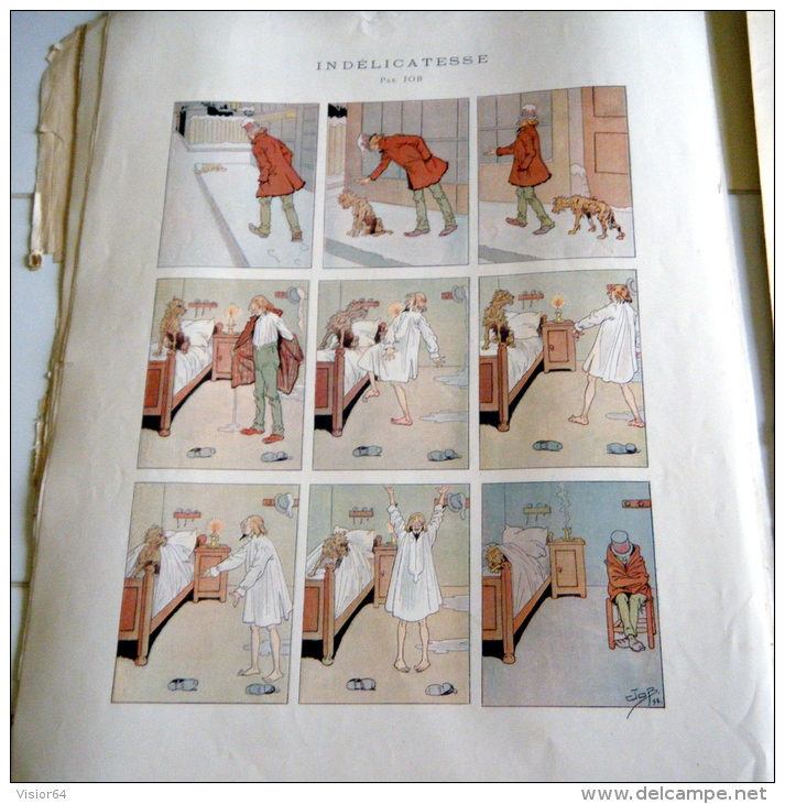 FIGARO ILLUSTRE-éditeur Le Figaro-1894---2partitions Illustrées  "Barcarolle",Noël  Provençal--Les Fourrures--Job - 1850 - 1899