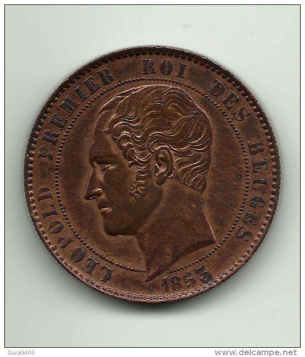 België 1853 10 Cent By Leopold Wiener - 10 Centimes