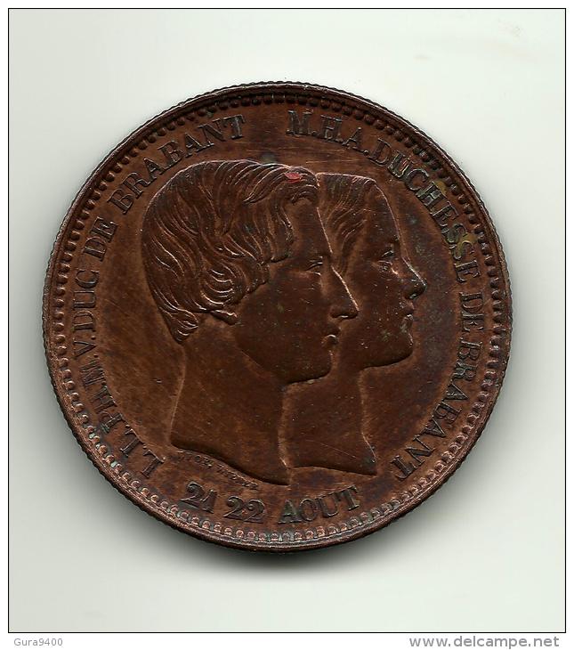 België 1853 10 Cent By Leopold Wiener - 10 Centimes