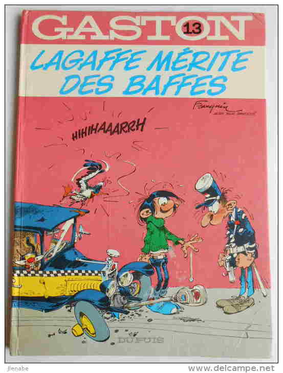 GASTON LAGAFFE N° 13 MERITE DES BAFFES EO 1979 - Gaston