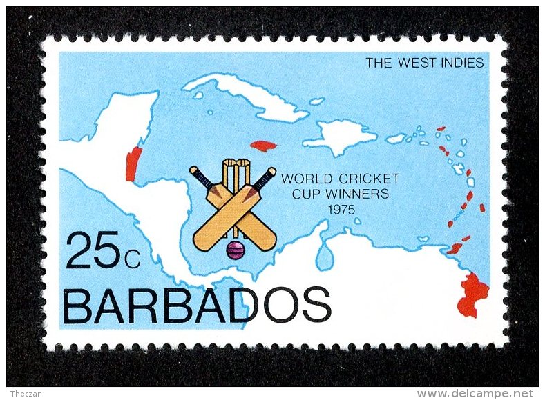 3383x)  Barbados 1976 - Sc# 438 ~ Mnh**  (scv $1.35) - Barbados (1966-...)