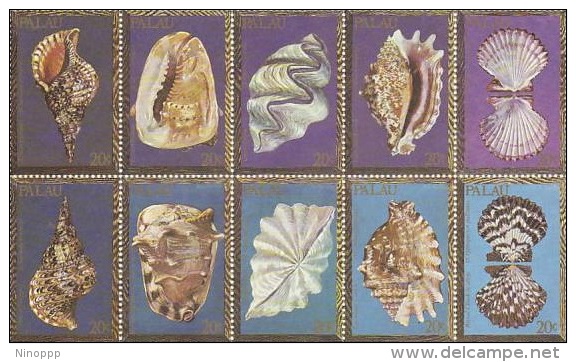 Palau-1984 Shells MNH - Palau