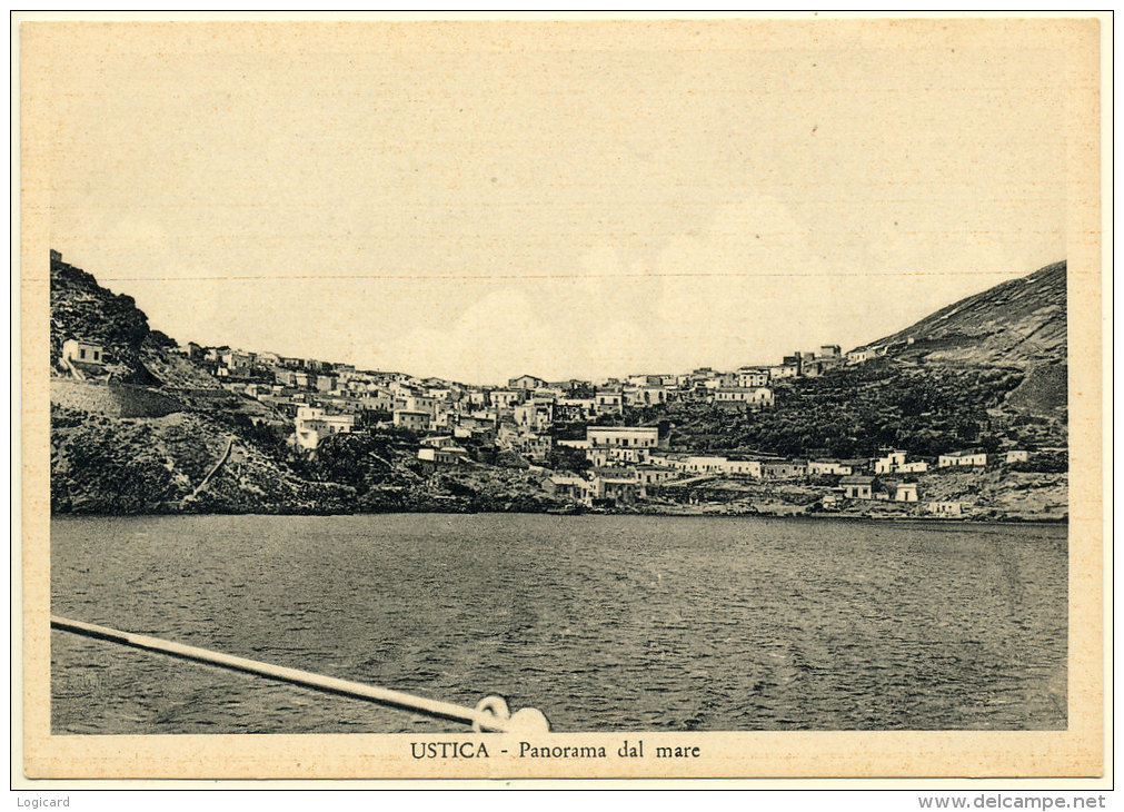 USTICA (PA) PANORAMA DAL MARE - Palermo