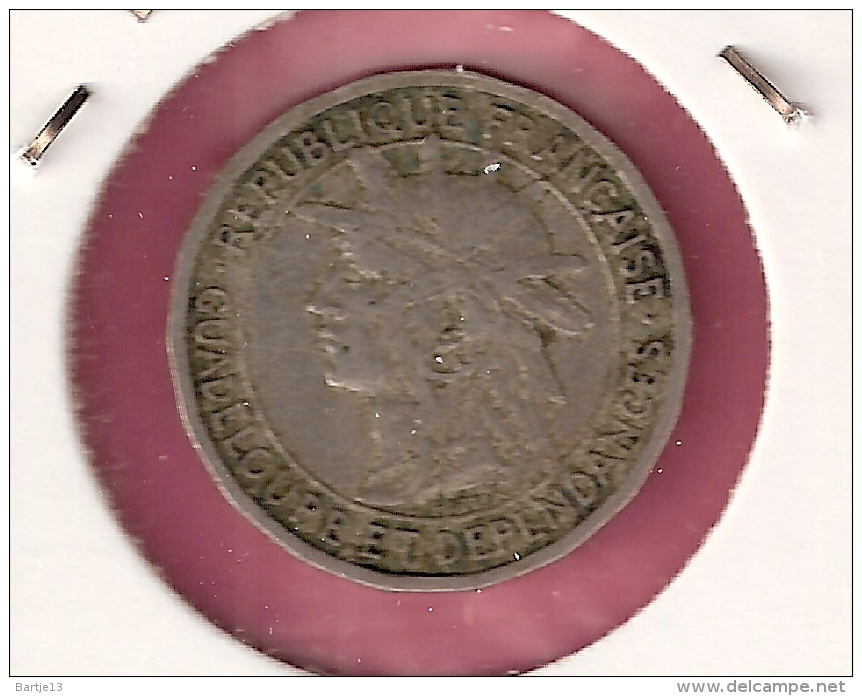 GUADELOUPE 50 CENTIMES 1903 SCHAARS - Autres – Amérique