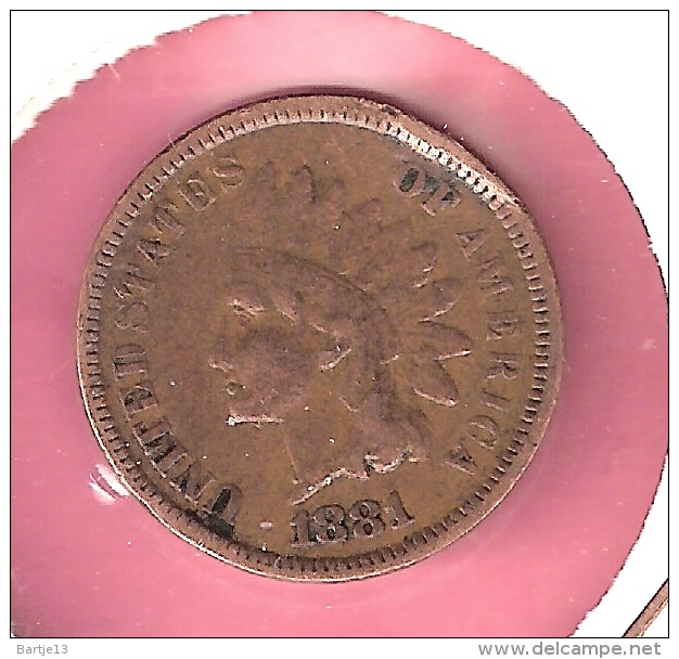 AMERIKA CENT 1881 - Other - America