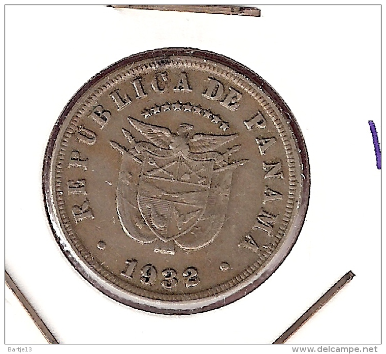 PANAMA 5 CENTESIMOS 1932 - Panama