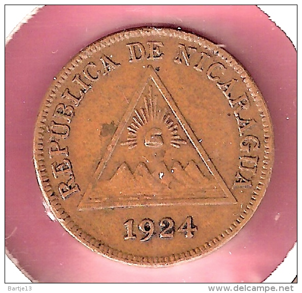 NICARAGUA CENTAVO 1924 - Nicaragua