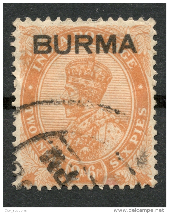 BURMA 1937 2 1/2a USED SG 6 -CAG - Autres & Non Classés