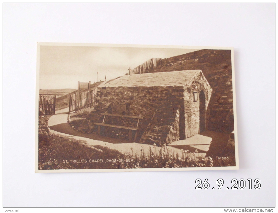 Rhos-on-Sea. - St. Trillo´s Chapel. - Unknown County