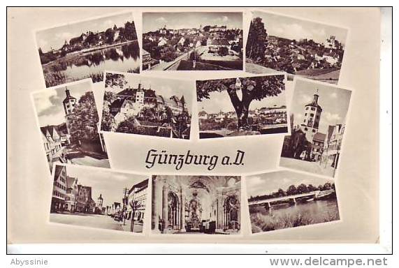 ALLEMAGNE - GUNZBURG A D - D11 637 - Guenzburg