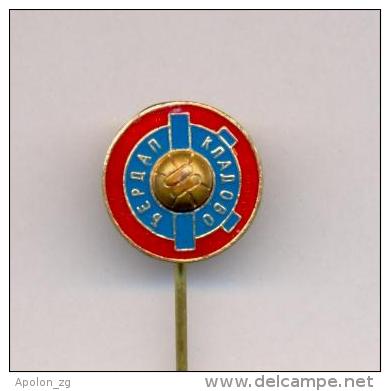 FOOTBAL / SOCCER , CLUB ´´FK DJERDAP´´-  KLADOVO, SERBIA, Enamelled OLD Pin Badge From 1970th. - Bowling