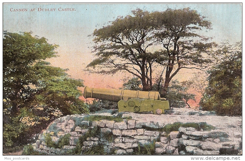 Worcestershire Postcard - Canon At Dudley Castle DD365 - Other & Unclassified