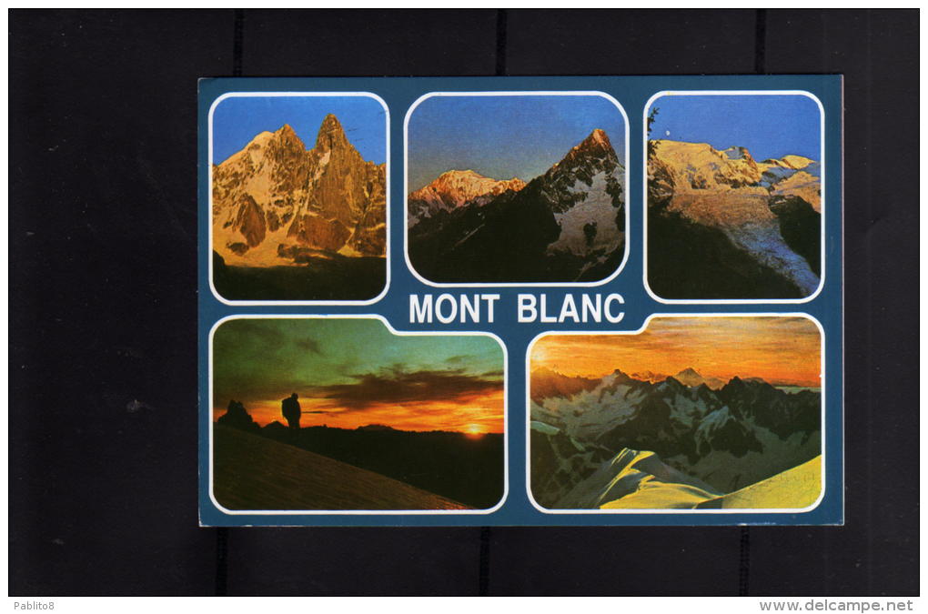 ITALIA REPUBBLICA ITALY REPUBLIC CARTOLINA MONT BLANC MONTE BIANCO 5 9 2006 POSTA PRIORITARIA EURO 0,60 - Autres & Non Classés