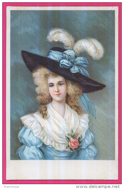 PTS 001 - Femme Au Chapeau Printed In Germany  - Ser. 658 - Moda