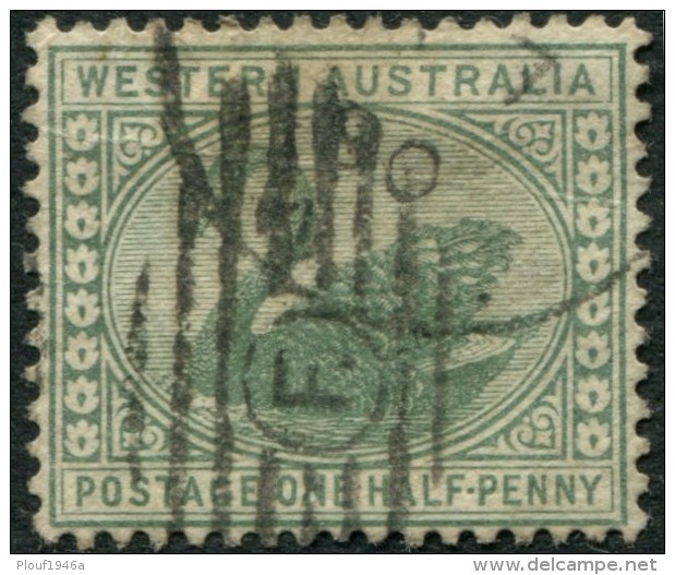 Pays :  47 (Australie Occidentale  : Colonie Britannique)      Yvert Et Tellier N° :  42 (o) - Used Stamps
