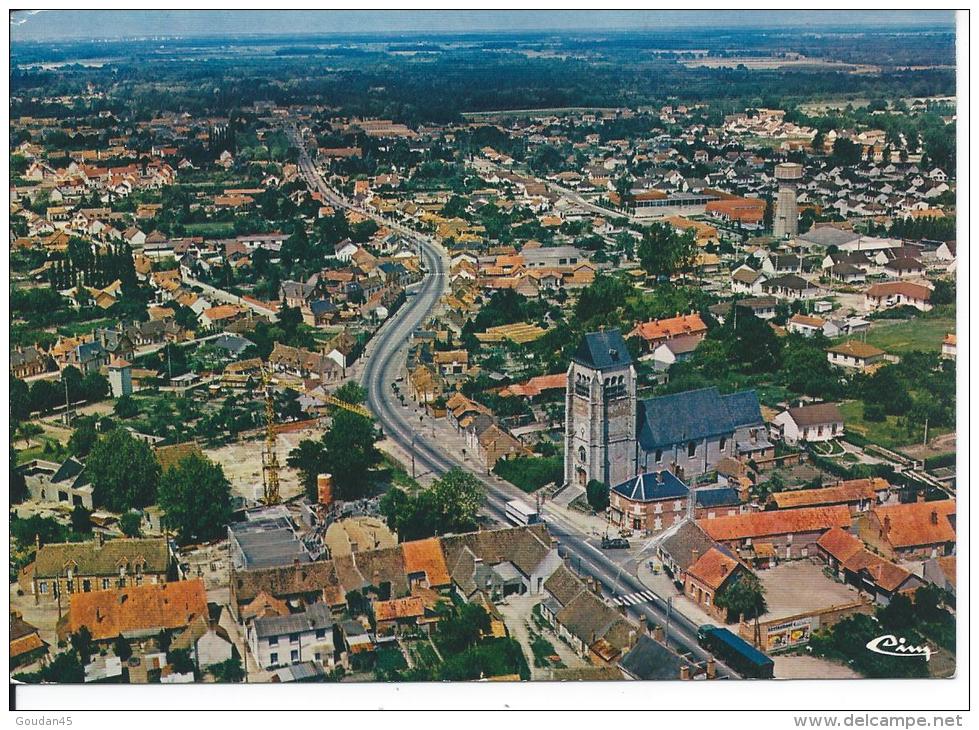 LA FERTE-ST-AUBIN (Loiret) Vue Générale Aérienne - La Ferte Saint Aubin