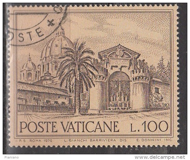 PIA  -  VATICANO  - 1976 -  Anno   Europeo  Del  Patrimonio  Architettonico  -  (SAS  604-09) - Usati
