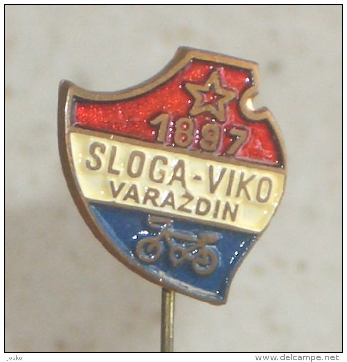 CYCLISME CLUB SLOGA ( Croatie Pin ) * Badge Cycling Radsport Radfahren Ciclismo Bike Bicycle Cycle Bicyclette Vélo - Radsport