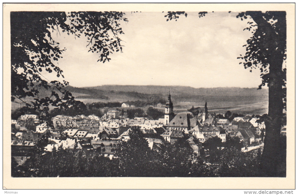 Carte Photo - Wunsiedel Vom Katharinenberg, 1948 - Wunsiedel