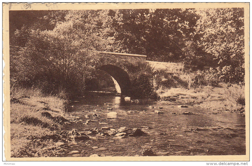 Herbeumont S/Semois - Promenade De L´Antrogne - Vieux Pont Sur Le Ruisseau, 1941 - Herbeumont