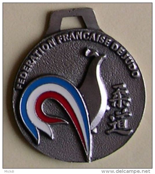 MEDAILLE DE JUDO - FEDERATION FRANCAISE - SPORTS - CHAMPIONNAT D'ISERE - EQUIPE JUNIORS 1994-1995 - 2ème - POIDS : 40 G - Martial Arts