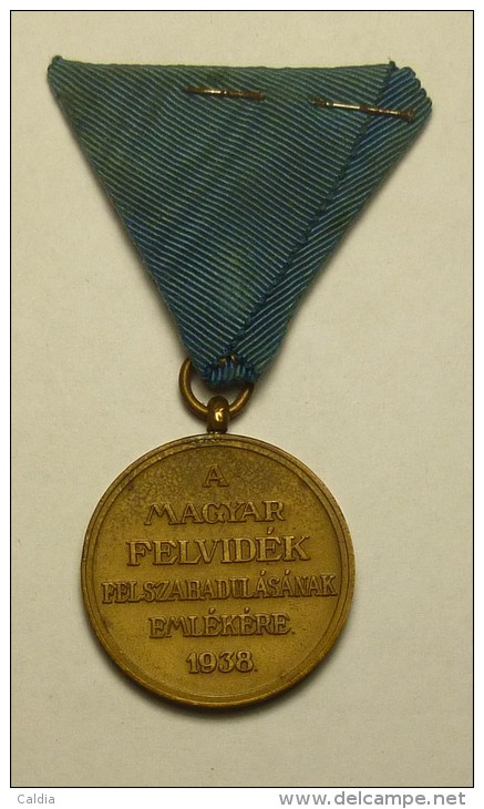 Hongrie Hungary Ungarn 1941. " Commemorative Medal For The Liberation Of Upper Hungary " # 1 - Autres & Non Classés
