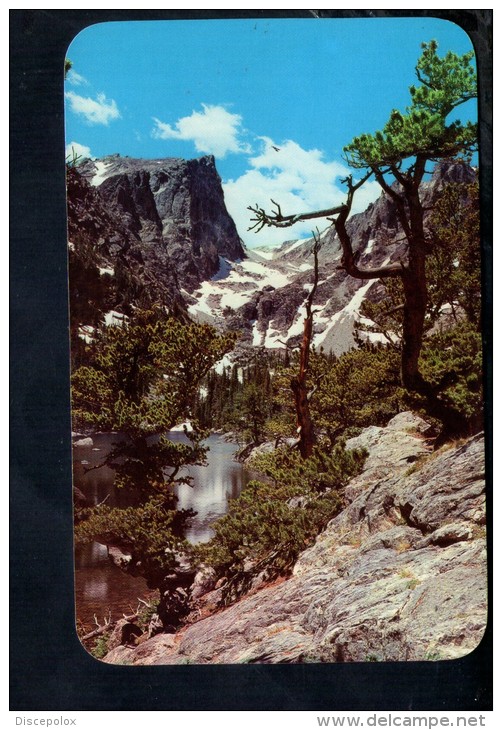 F790 Dream Lake, One Of The Most Picturesques Lakes In Rocky Mountain National Park, Colorado - USA National Parks