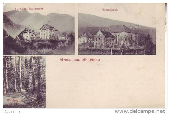 ALLEMAGNE - (1900) Gruss Aus ST ANNA - D4 793 - Lothringen