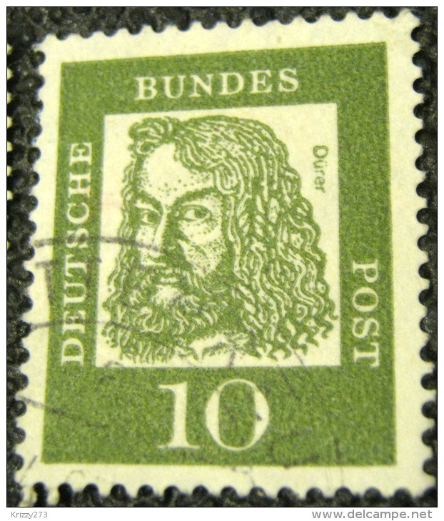 Germany 1961  Famous Germans Durer 10pf - Used - Gebraucht