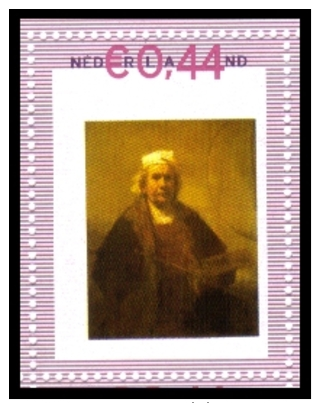 Postfrisse Persoonlijke Postzegel OKI 2007 Rembrandt Van Rijn Zelfportret 1661 - Personnalized Stamps