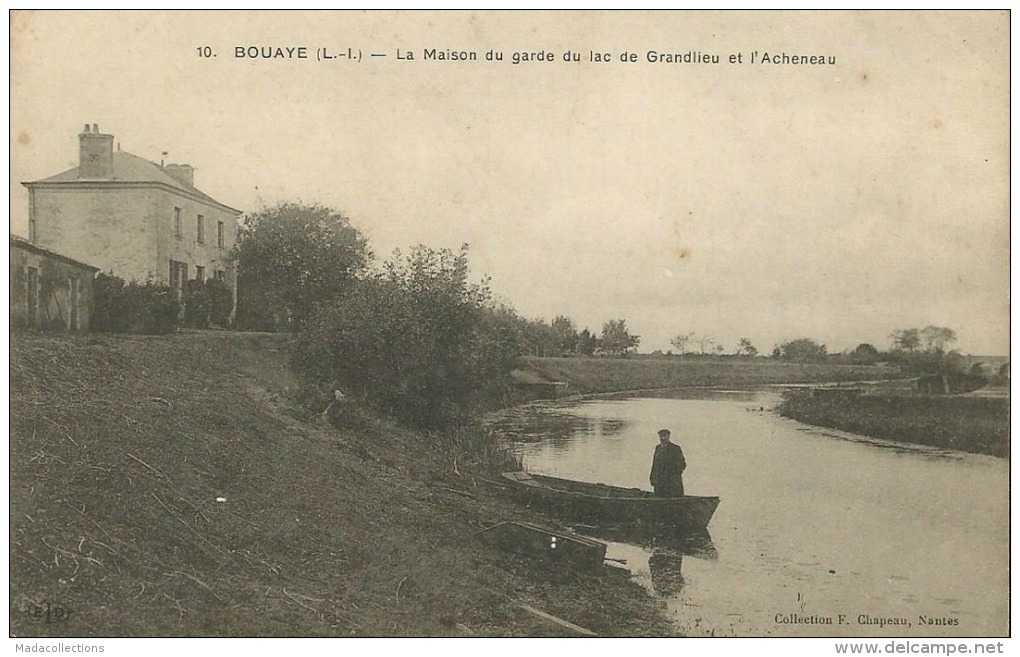 Bouaye  (44)  La Maison Du Garde Du Lac De Grandlieu Et L'Acheneau - Bouaye